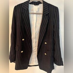 H&M Pinstripe Blazer